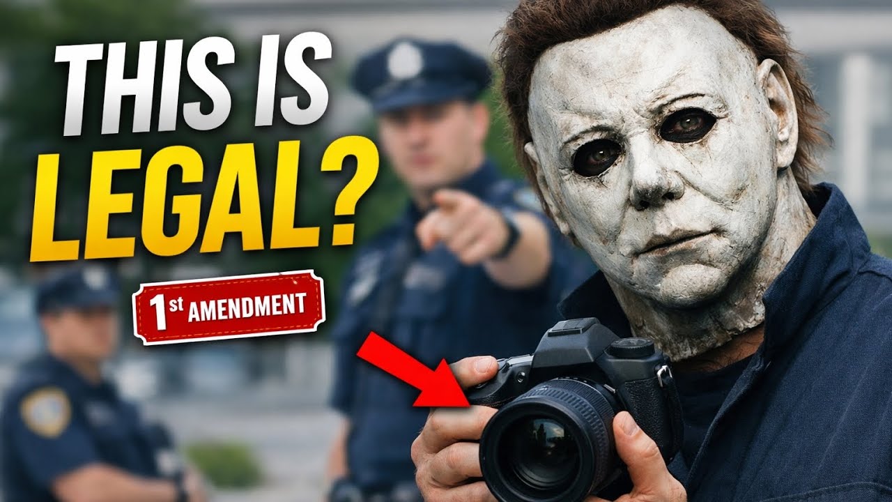 Silent Michael Myers 1st Amendment Audit (No Words Spoken)