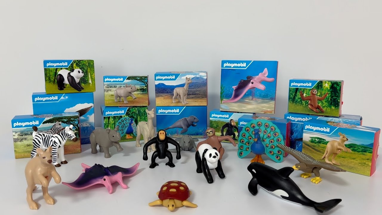 My Full #playmobil Happy Meal Collection Unboxing 😍 Happy Meal Toy Unboxing