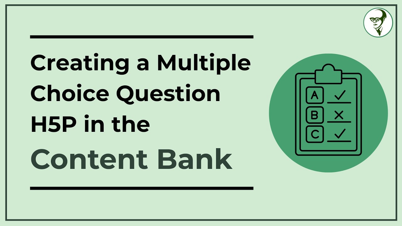 How to Create a Multiple Choice Question H5P in the Content Bank