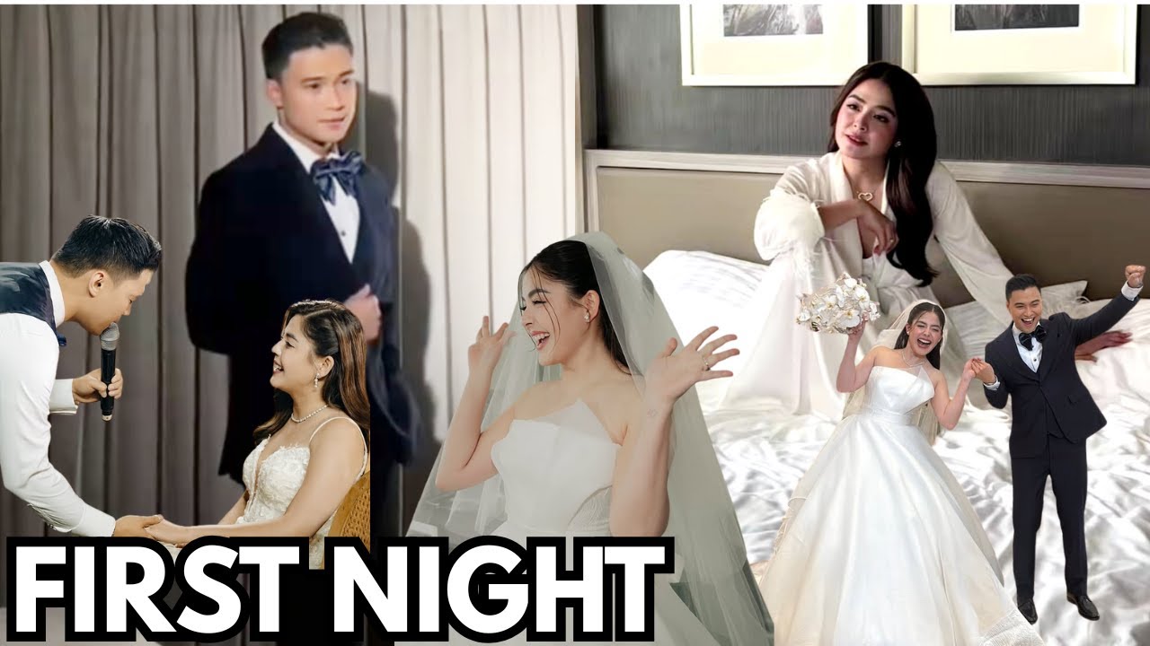 HONEYMOON ni EA Guzman at Shaira Diaz FIRST NIGHT after the WEDDING
