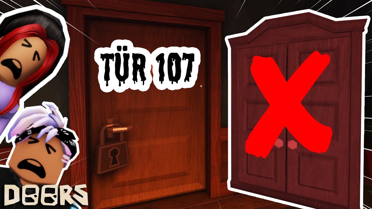 Roblox Doors durchspielen, ABER MAN DARF KEINE SCHRÄNKE BENUTZEN