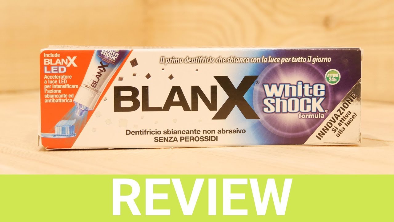 Blanx White Shock Whitening Toothpaste With LED Review