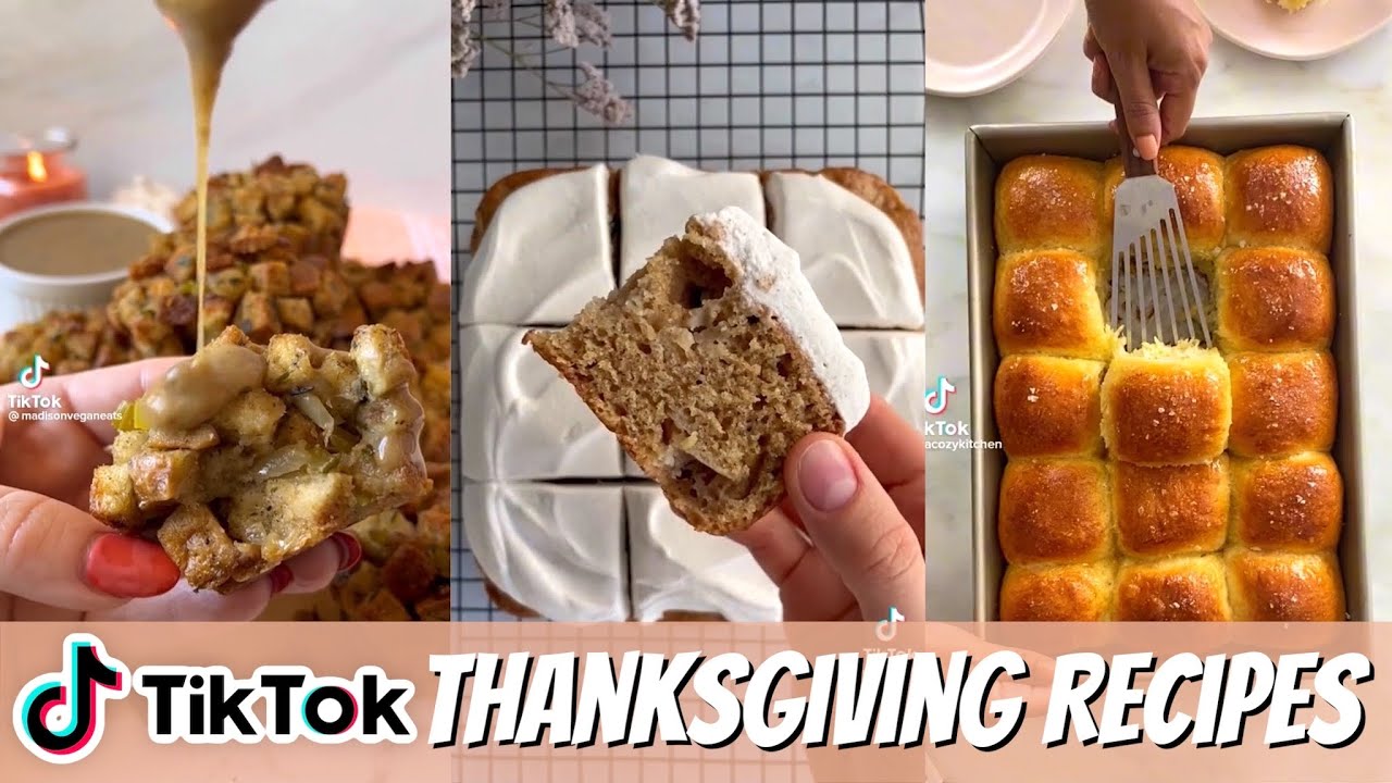 Thankgiving Food & Dessert Recipe Ideas | TikTok Hacks Compilation