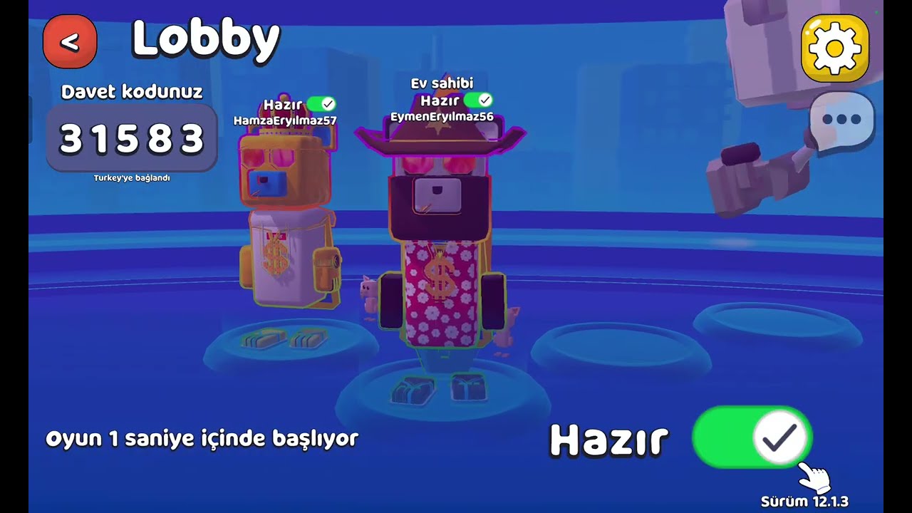 Super Bear Adventure  Mira ile sunucuya bağlandık 
