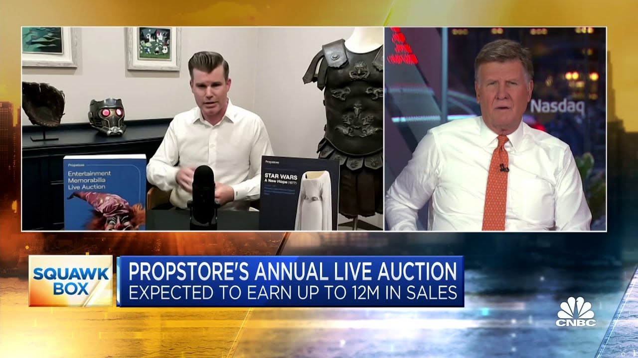 Hollywood props auction 'about people connecting with films they love': Propstore's Brandon Alinger