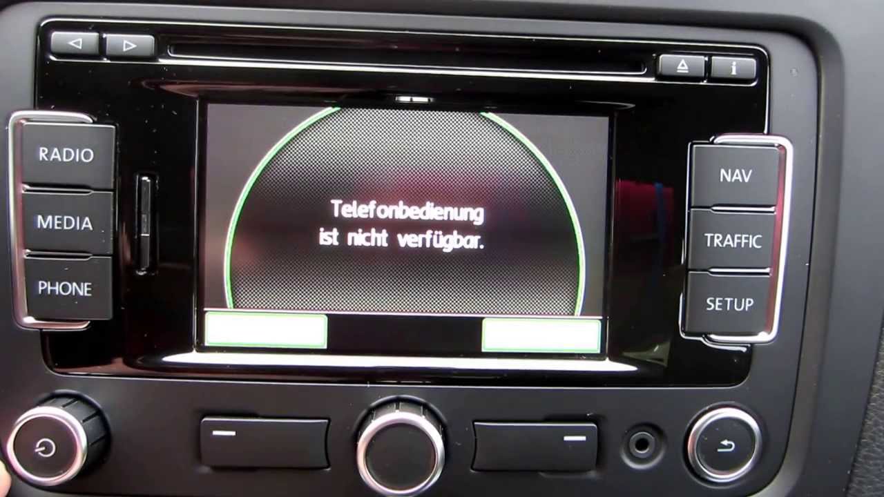 Erstkontakt VW RNS 310 B