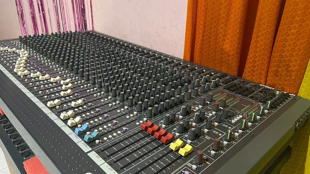 mixer soundcraft spirit 4.2 24ch mulus