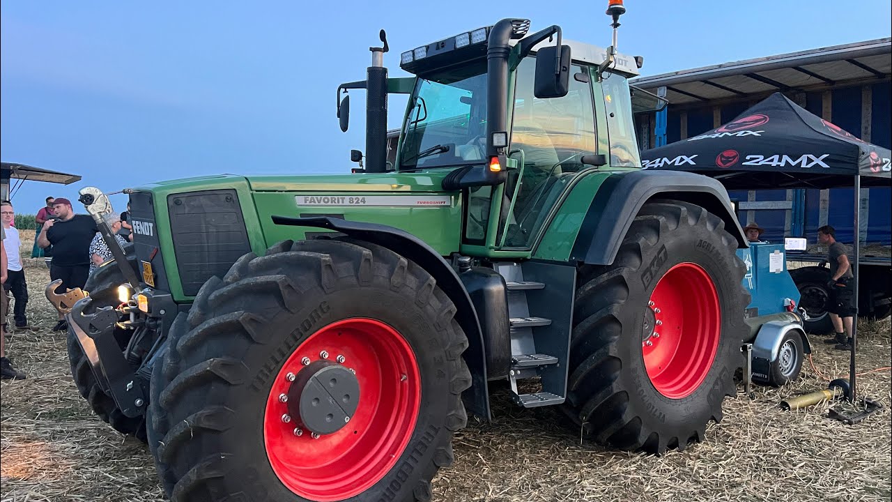 Fendt Favorit 824 Schlepper Zapfwellenbremse Eggers Dynamometer