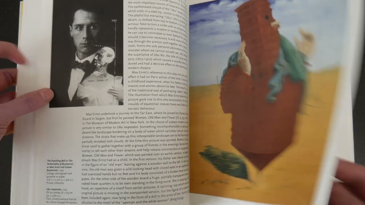 Art book flip through, Taschen Basic Art Series, Max Ernst