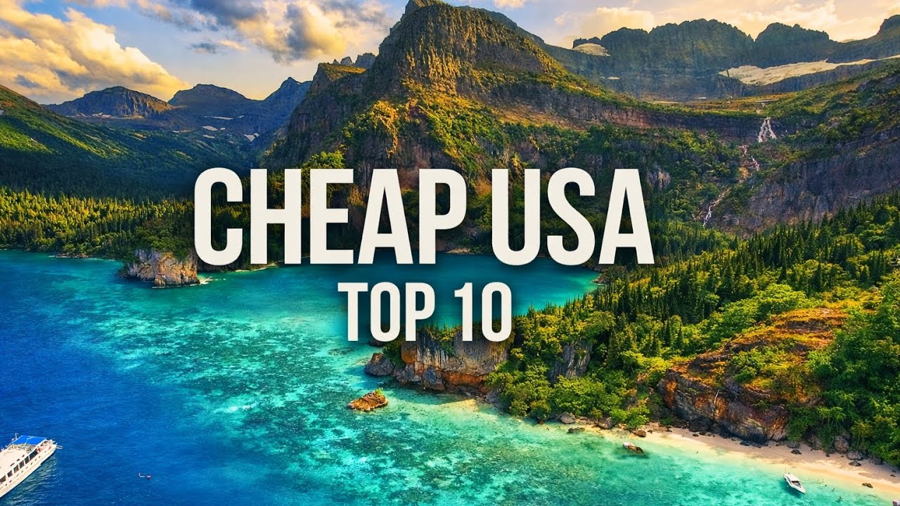 10 INSANELY CHEAP Travel Destinations in the USA