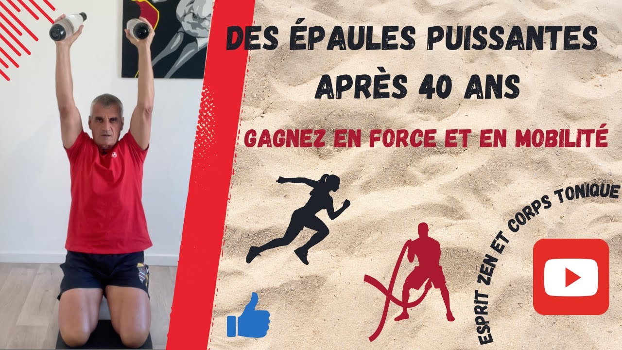 Comment obtenir des épaules puissantes après 40 ans