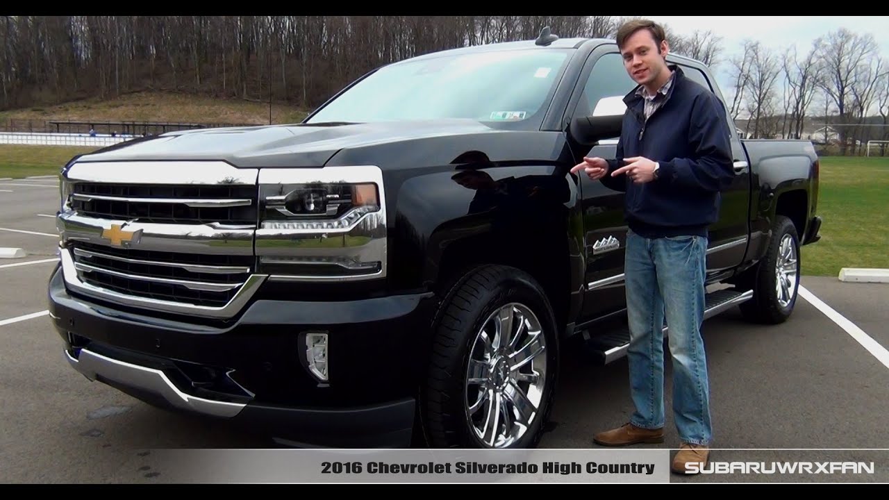Review: 2016 Chevrolet Silverado High Country