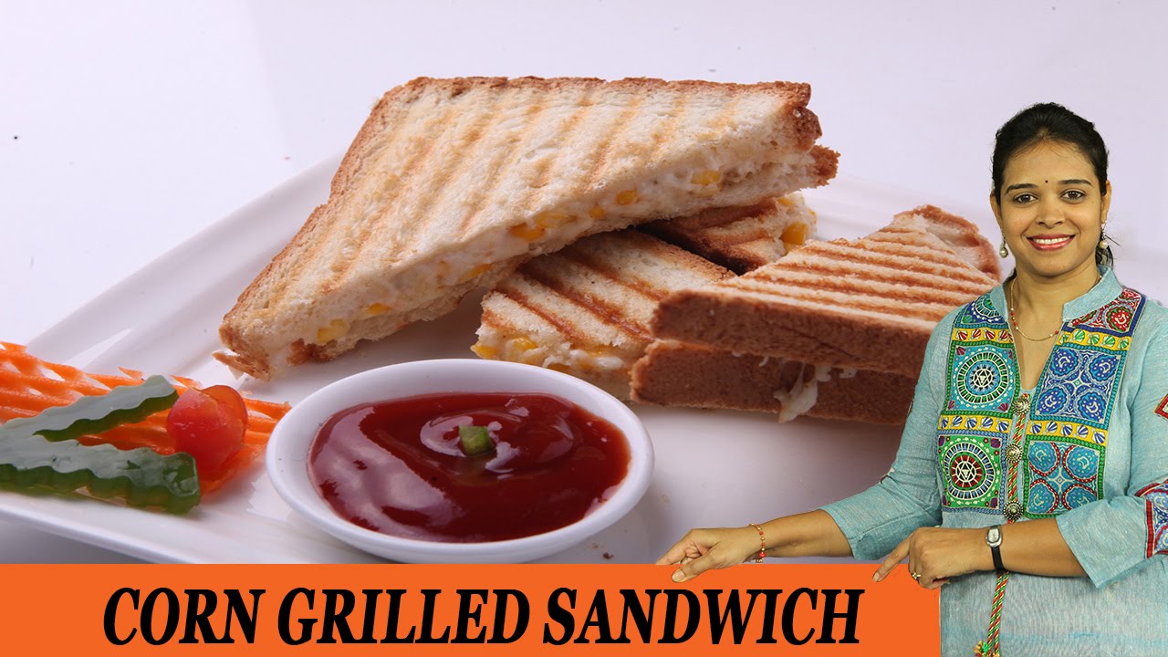 CORN GRILLED SANDWICH - Mrs Vahchef