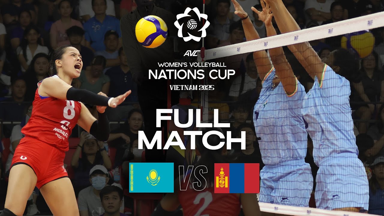Kazakhstan vs. Mongolia - Pool Play | AVC Women's Nations Cup