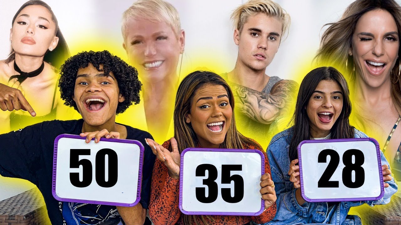QUAL A IDADE DOS FAMOSOS???