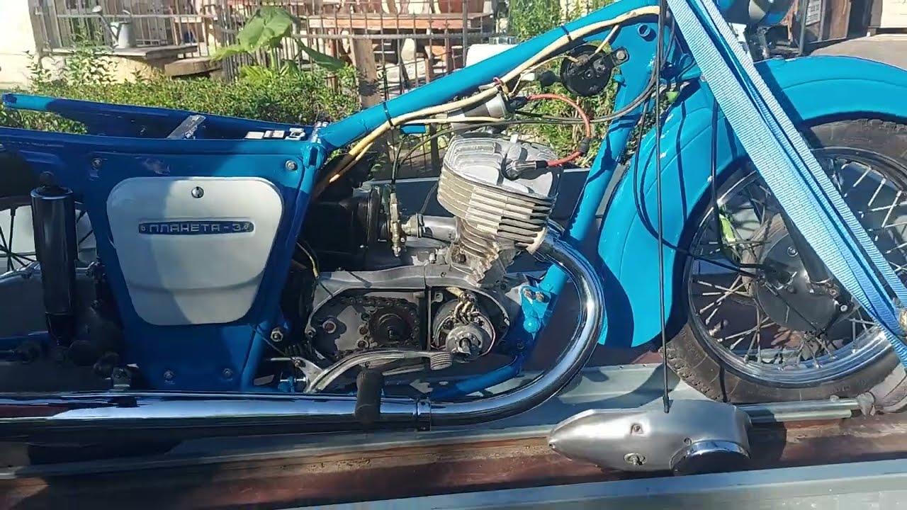 Izs Planeta &uacute;j tervez&eacute;sű gy&uacute;jt&aacute;s megszak&iacute;t&oacute; rendszer #izhevsk #oldtimer #Иж #izh #izs #motorcycle