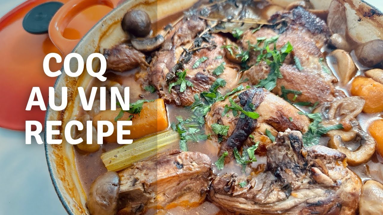 Coq au Vin Like in Paris! 🍷🇫🇷 Easy French Bistro Recipe