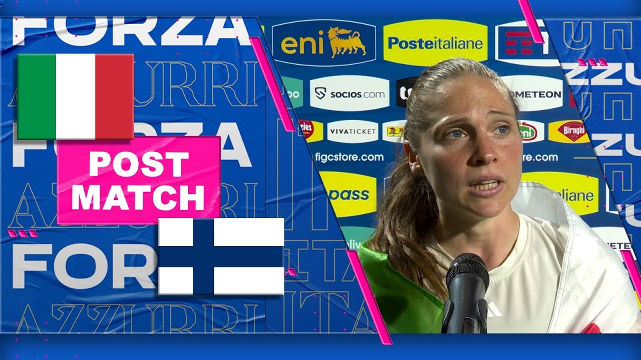 Le parole delle Azzurre | Italia-Finlandia 4-0 | Qualificazioni Women’s EURO 2025