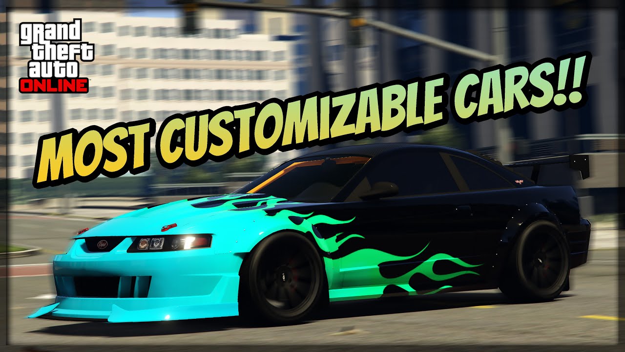 GTA 5 Online - The Most Customizable Cars in The Game!! (Top 35)
