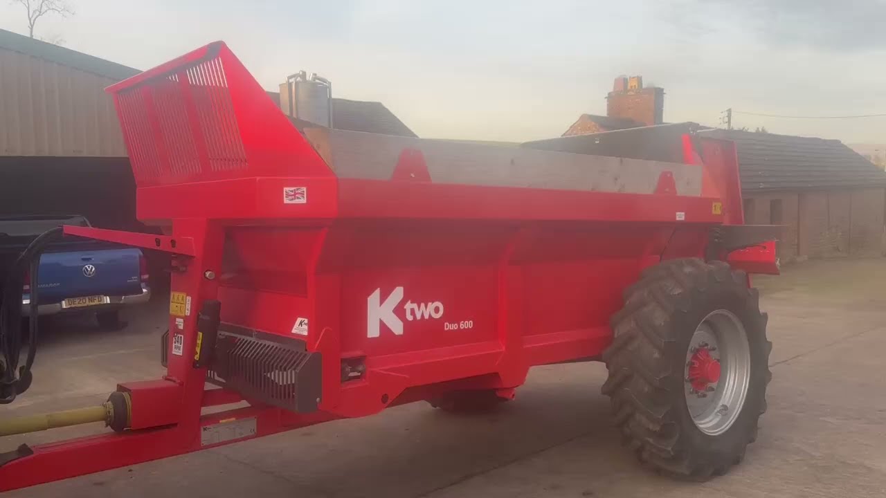 Ktwo Duo 600 Muckspreader, D&A Kidd LTD, www.dandakidd.co.uk