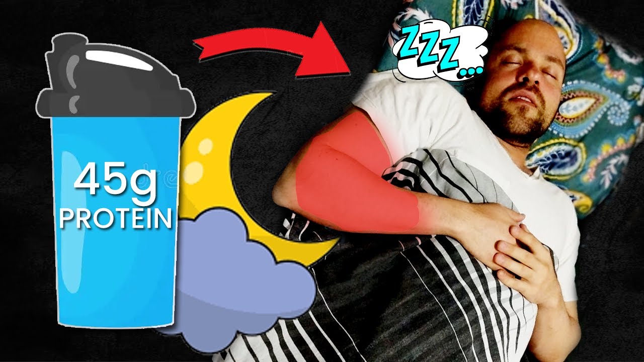 Pode Tomar Whey Antes de Dormir? Ajuda Ganhar Massa Muscular Mais Rápido?