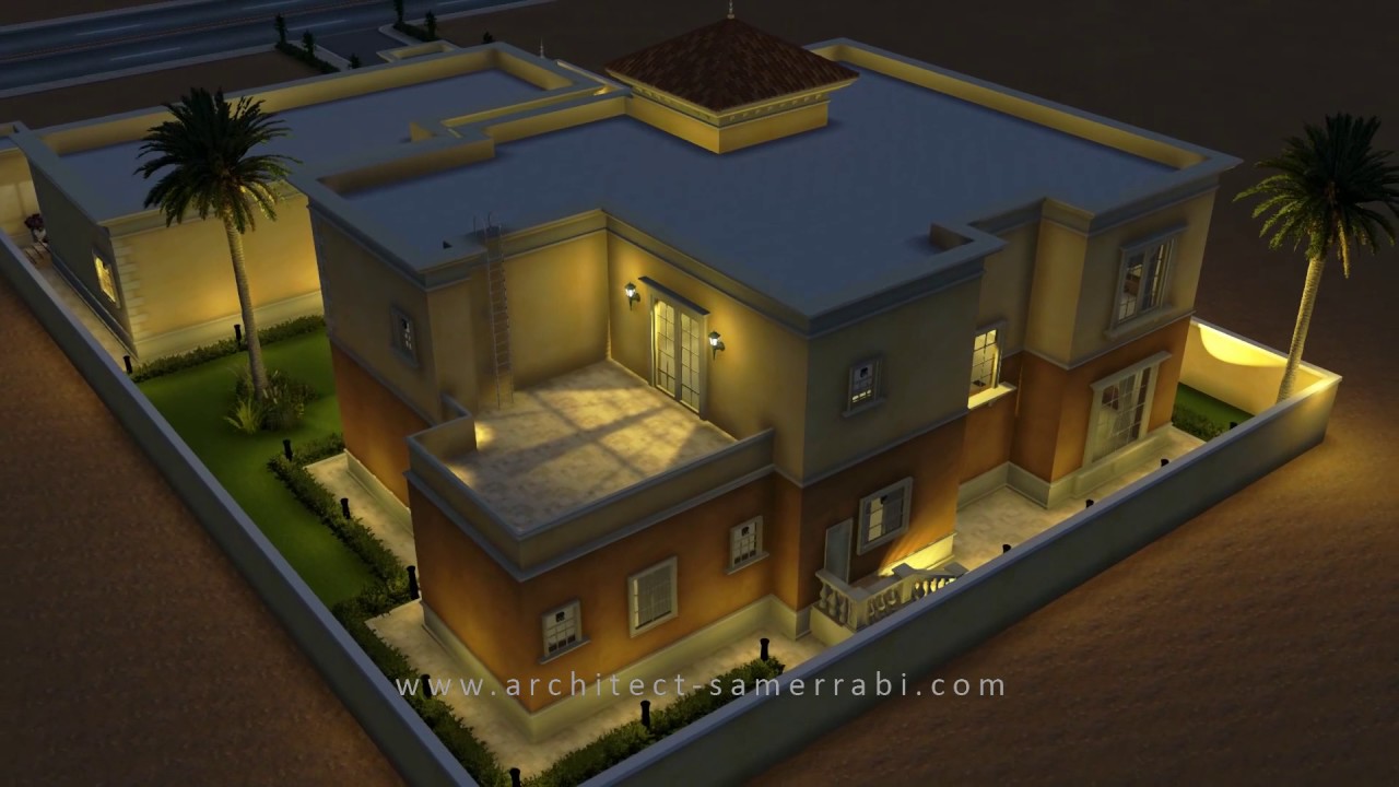 Villa in Abu Dhabi -2-  تصاميم فلل - تصميم فيلا في أبوظبي