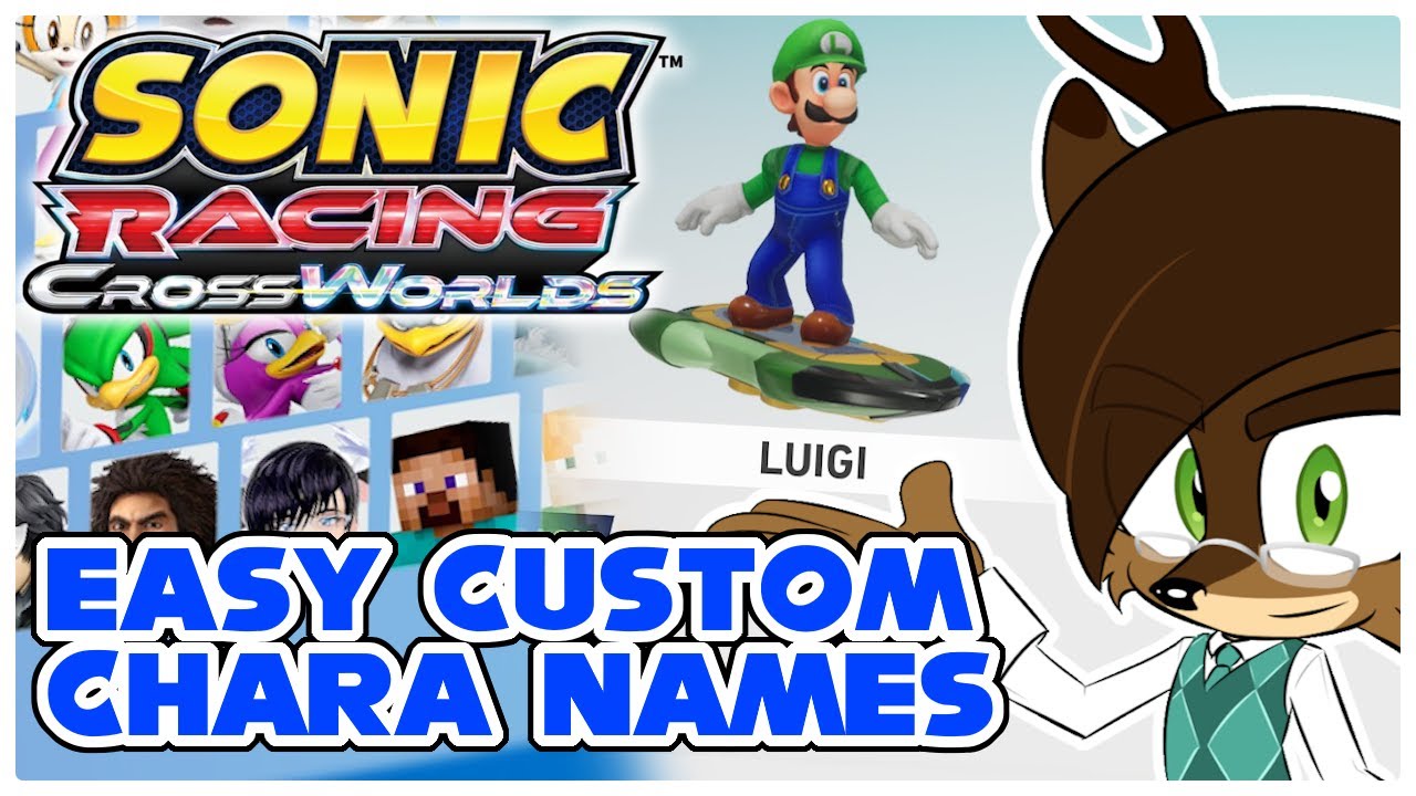 Character Names and Subtitles | Sonic Racing: CrossWorlds Modding #6
