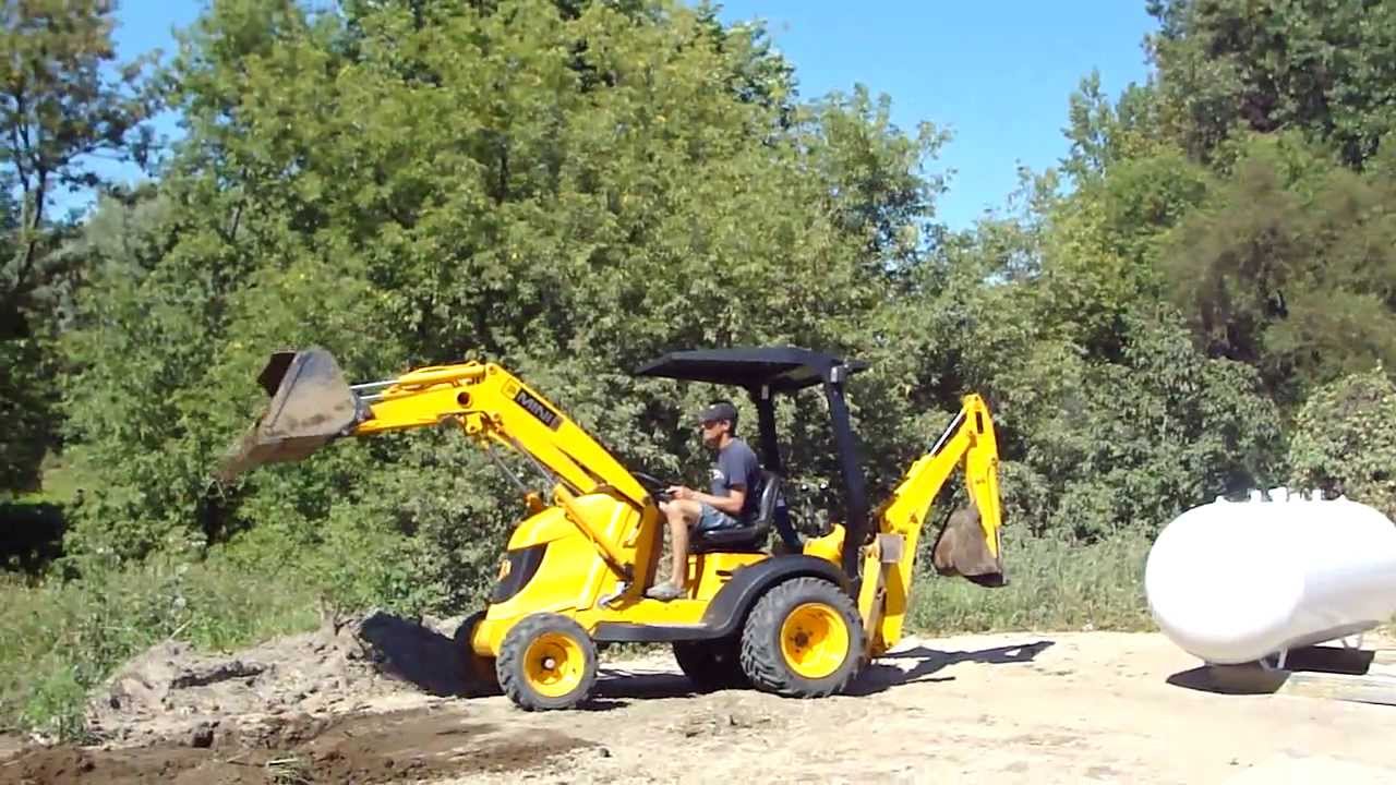 JCB Mini CX Backhoe-Loader