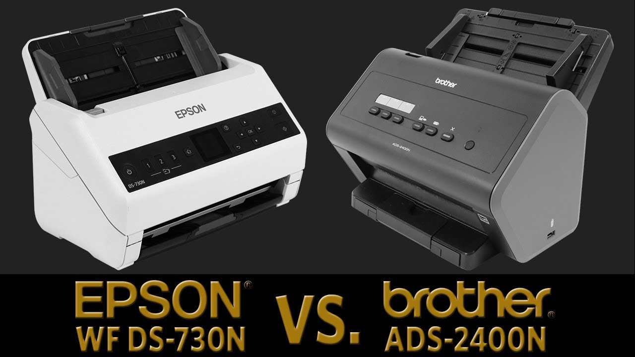 Welcher Scanner für DATEV? Der SCHOCK - Brother ADS 2400N gegen EPSON WorkForce DS 730N