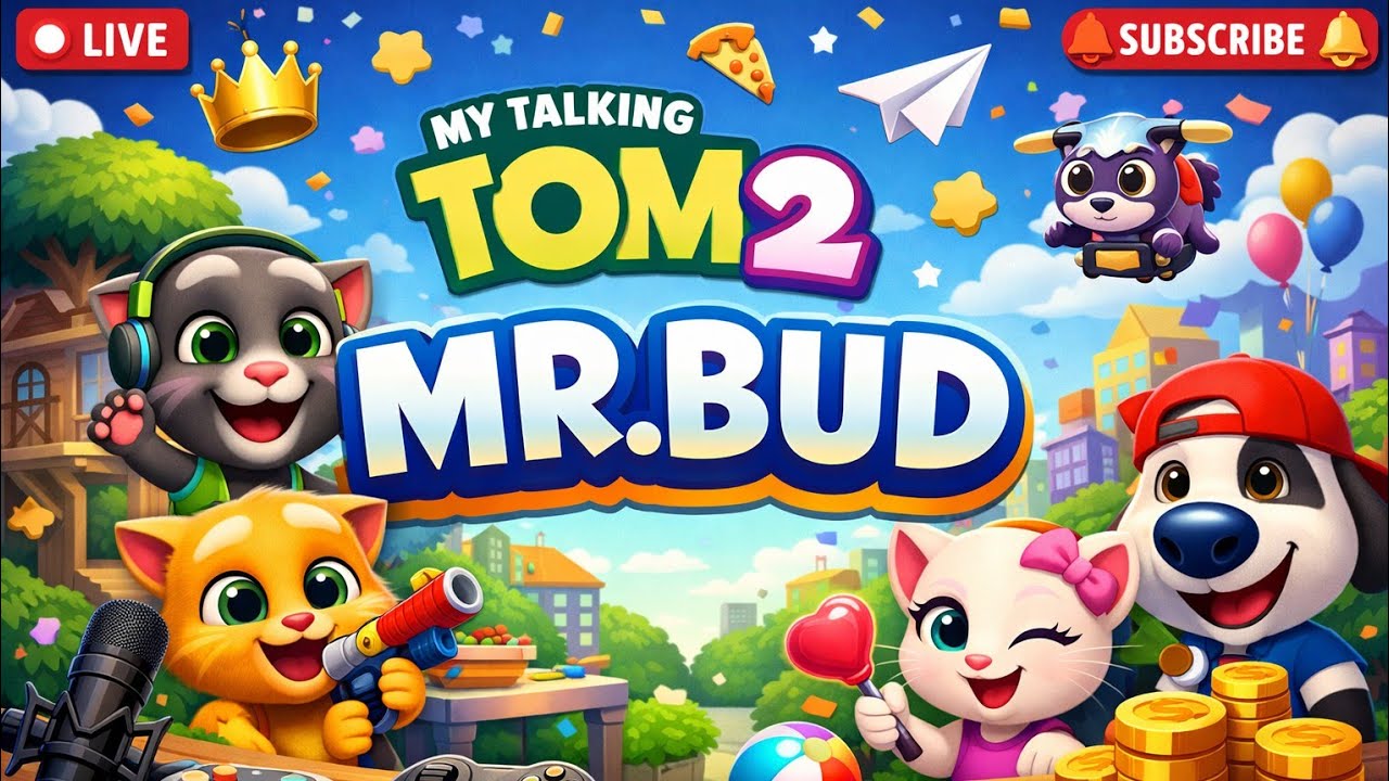 KOKO Melon sedang live sekarang! MY TALKING TOM 2