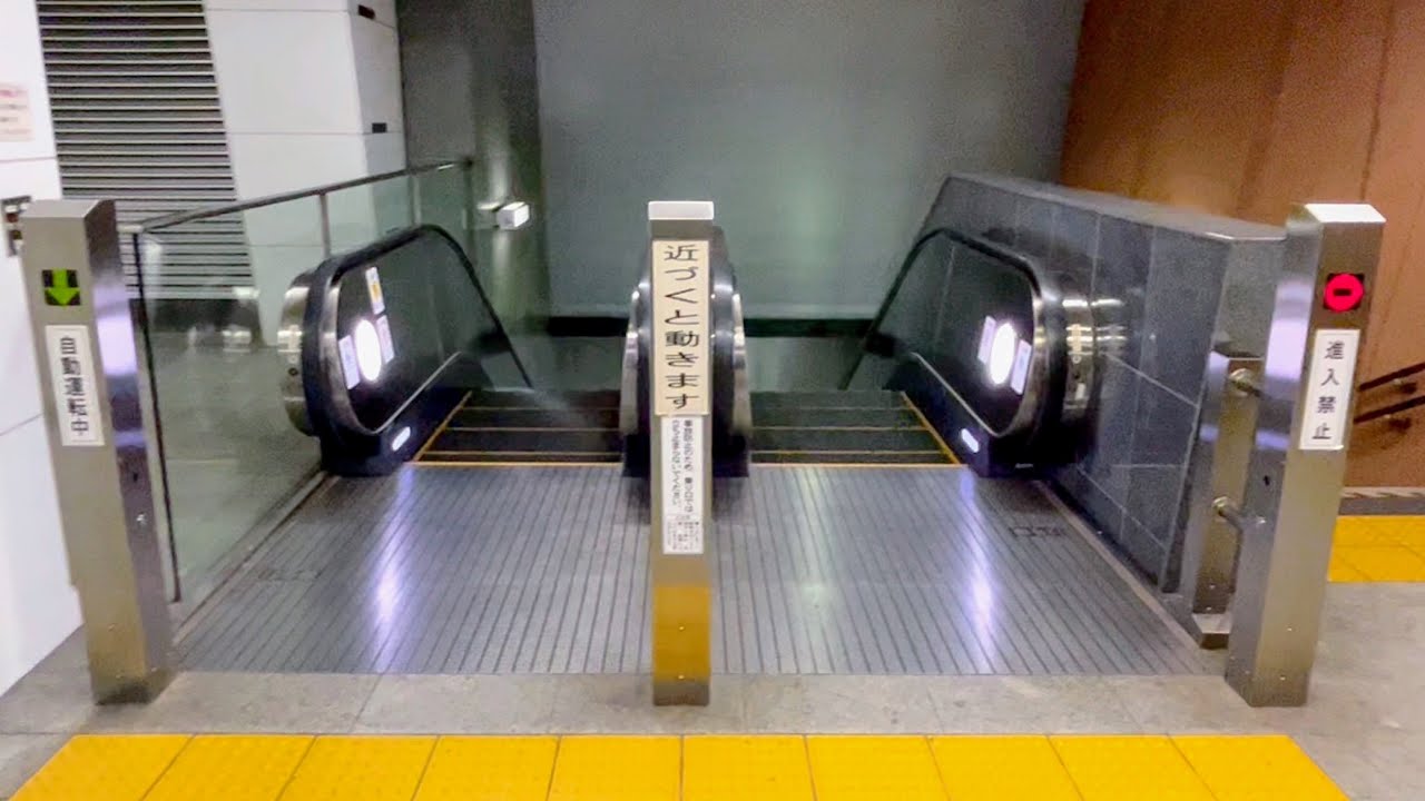 【逆走防止ブザー作動８連発！】エスカレーター