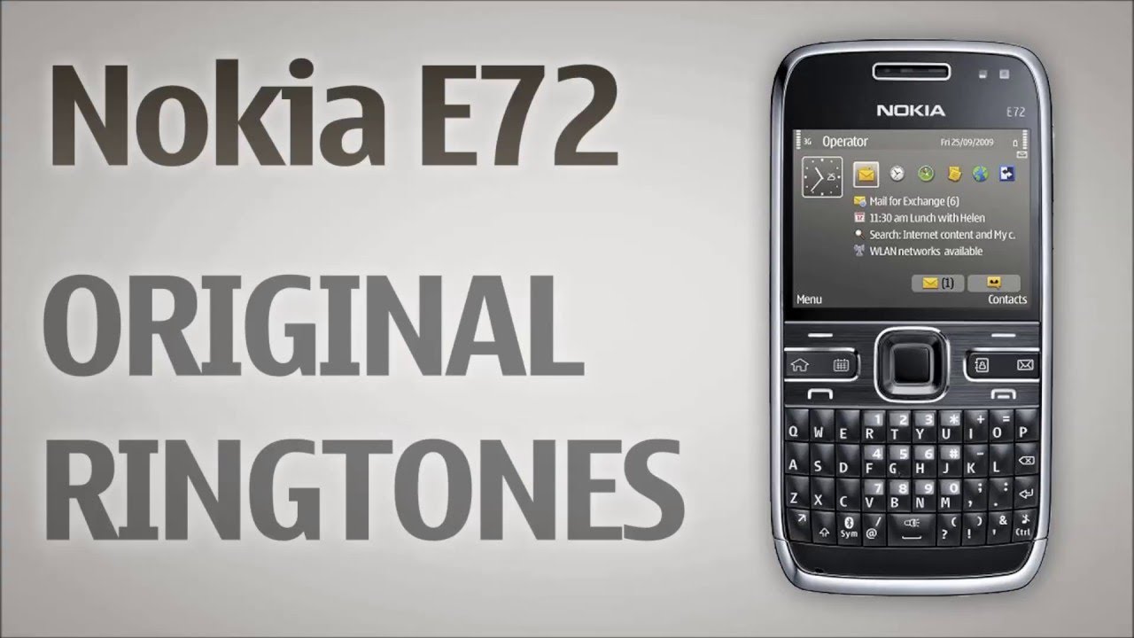 Nokia E72 Ringtones & Notifications || ✅ Download @StockRingtones
