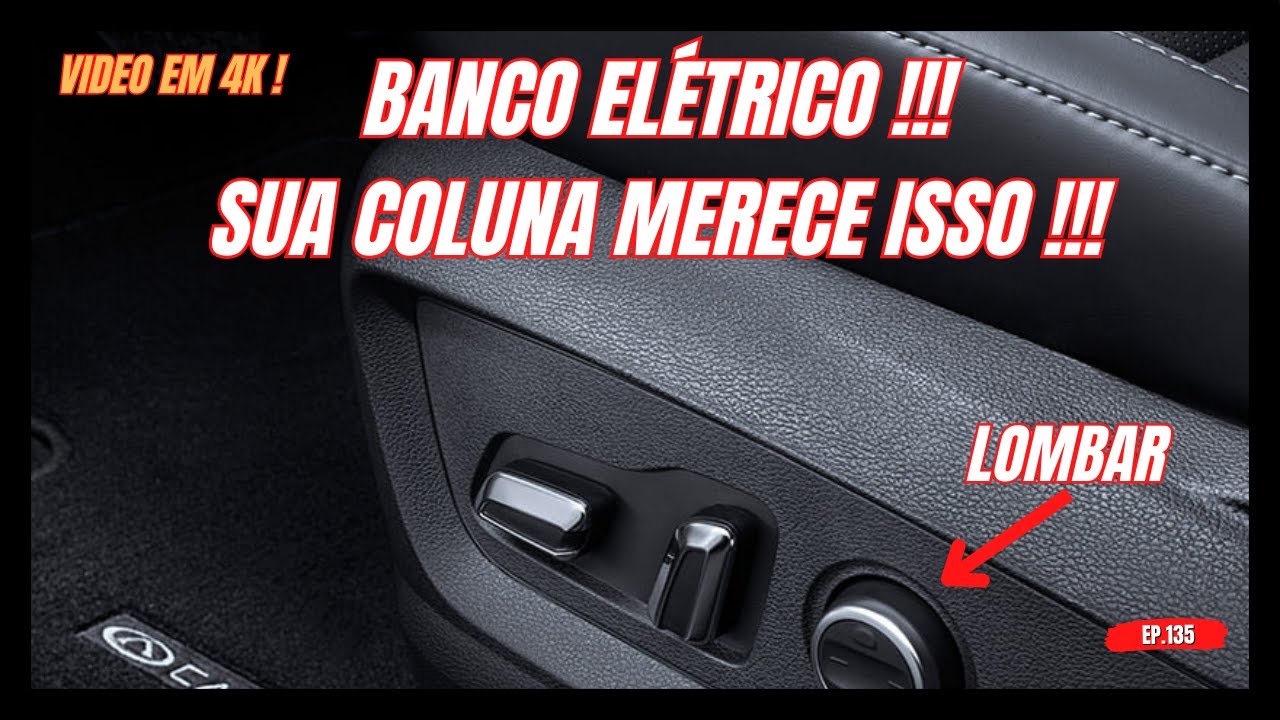 CAOA CHERY TIGGO 5X SPORT -  BANCO ELÉTRICO !!! CUIDE DE SUA COLUNA LOMBAR ! #tiggo5x