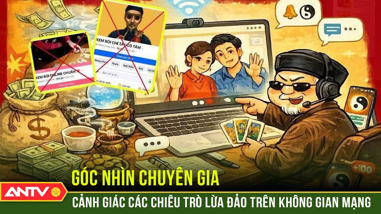 Xem bói online - Cảnh giác những chiêu trò lừa đảo qua mạng đầu năm | ANTV