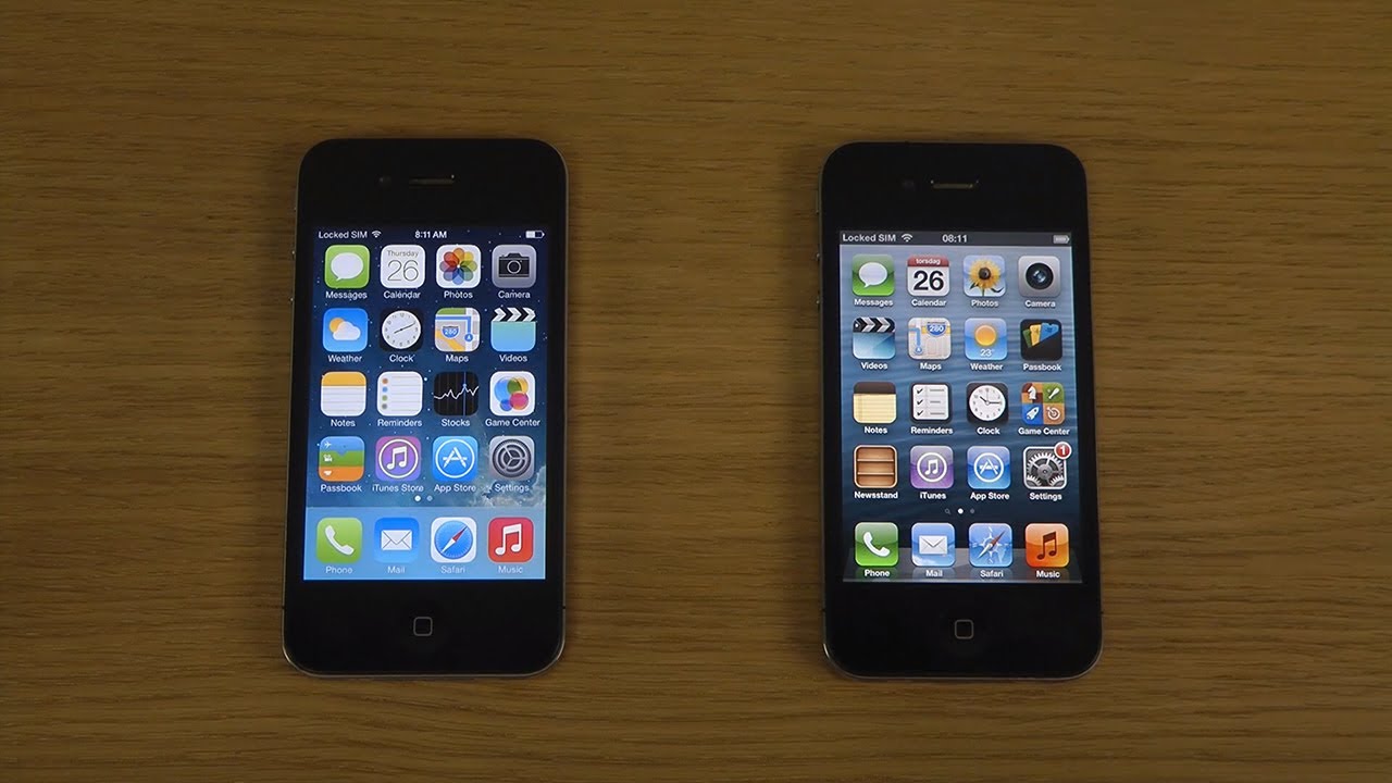 iPhone 4 iOS 7.0.4 Jailbroken vs. iPhone 4 iOS 6.1 - Which Is Faster?