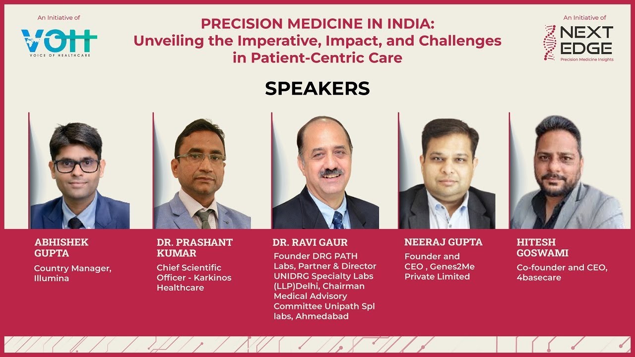 Panel 01: Precision Med India Conclave & Awards 2024