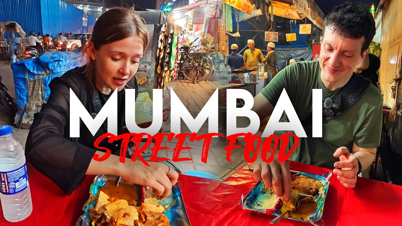 Mumbai Street Food Tour - What Indian Food Should We Eat? |INDIA EP03|