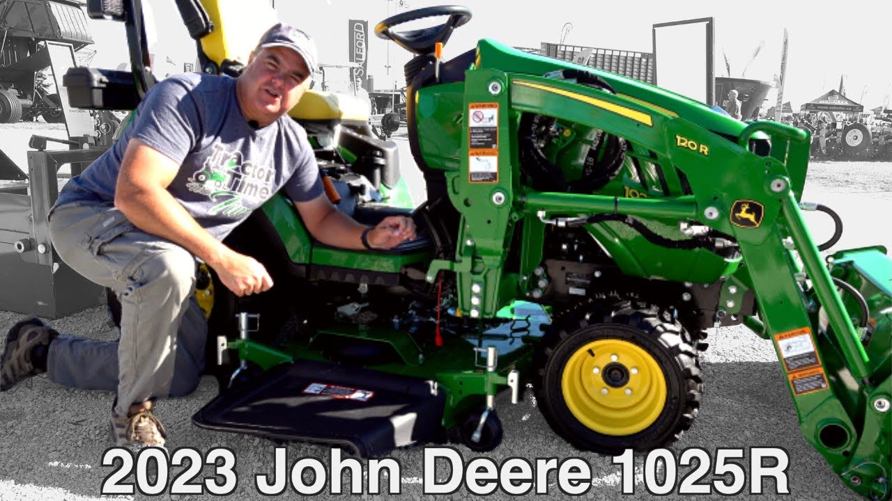 Изменения в John Deere 1025R 2023 года! Воздушный квадроцикл! Трактор SOLECTRAC! НОВЫЙ компактный...