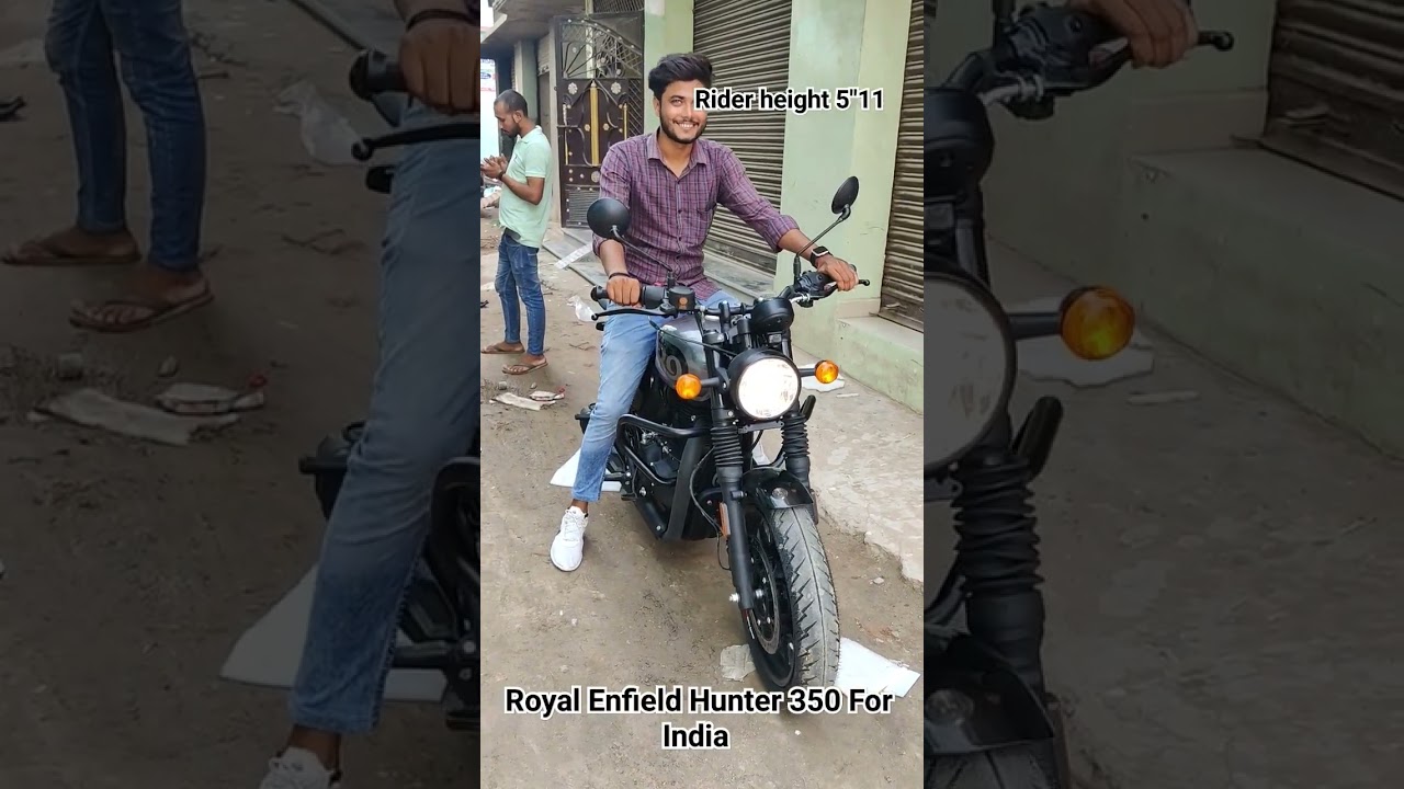 Royal Enfield Hunter 350 Dapper grey for india #royalenfield #hunter350 #system