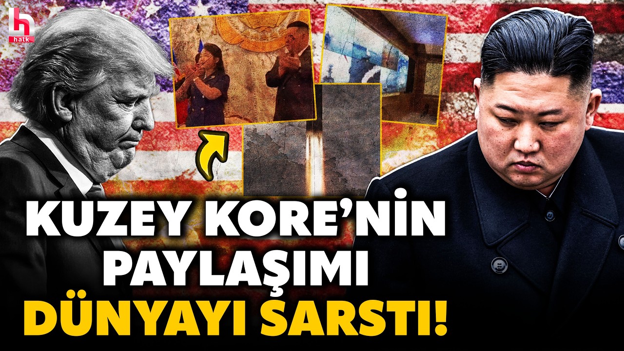 KUZEY KORE'DEN ABD'YE TARİHİ REST GELMİŞTİ! Kim Jong-Un öyle bir video paylaştı ki! Dünya ayakta!