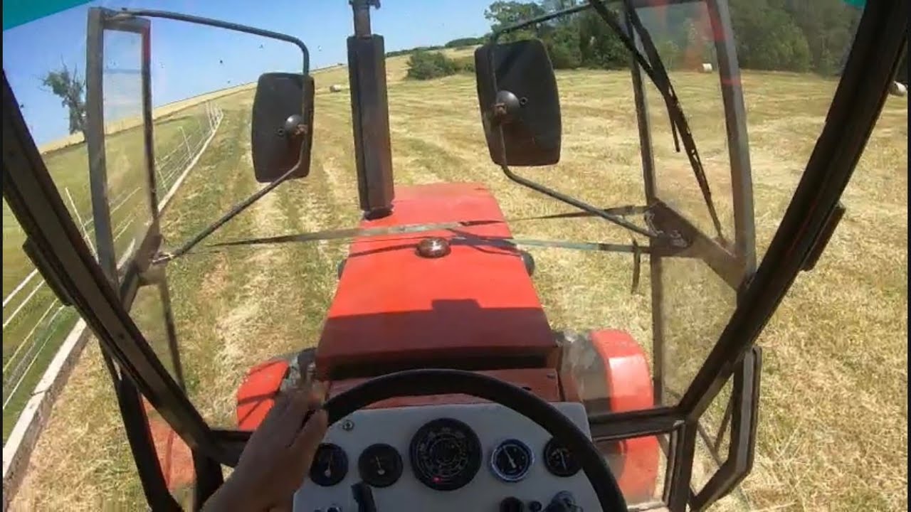 Zetor 8111 DriverView (GoPro) svoz balíků