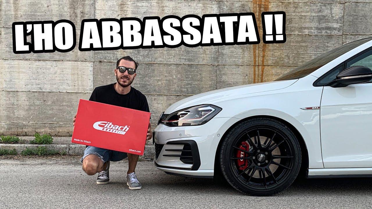 HO ABBASSATO LA GTI !!!!
