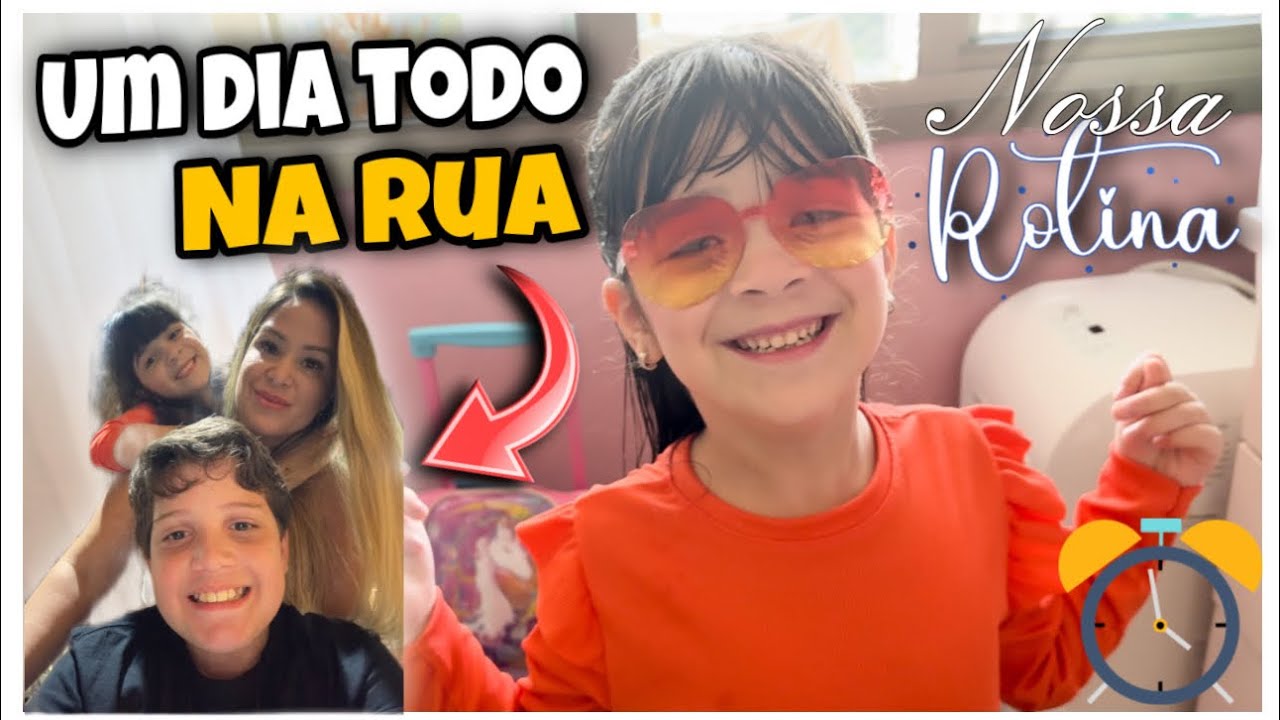 EU E MINHA FAMÍLIA PASSAMOS UM DIA TODO NA RUA - Maria Flôr Mascarenhas