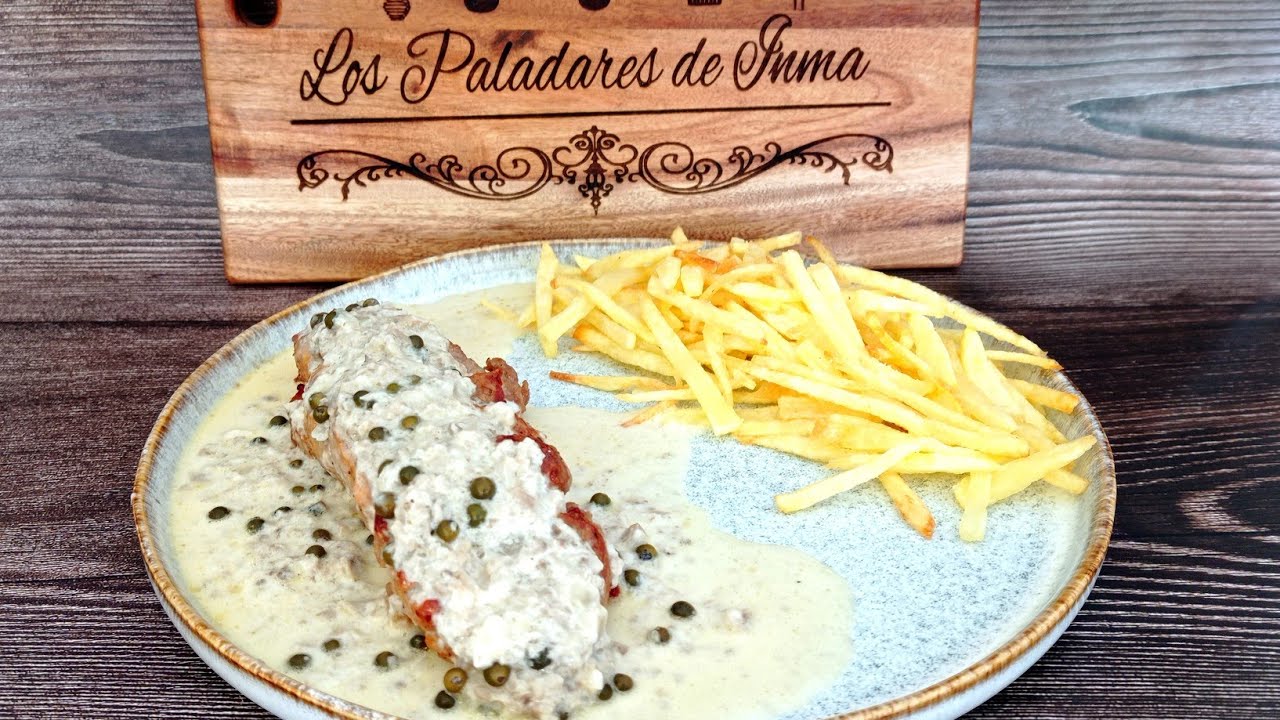 Solomillo en salsa a la pimienta verde en mambo/ una auténtica delicia#lospaladaresdeinma #mambo