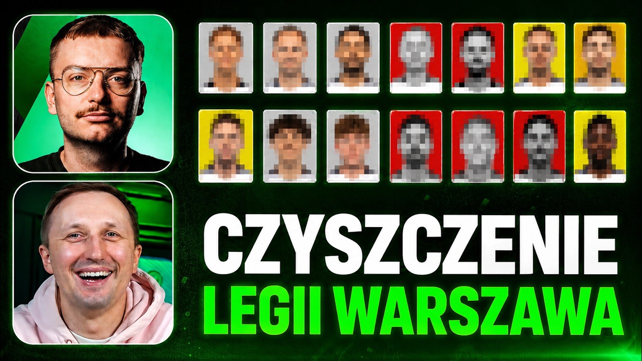 ROKI i PACZUL CZYSZCZĄ LEGIĘ! Wielka REWOLUCJA? P&Oacute;Ł SKŁADU ZA SŁABE?