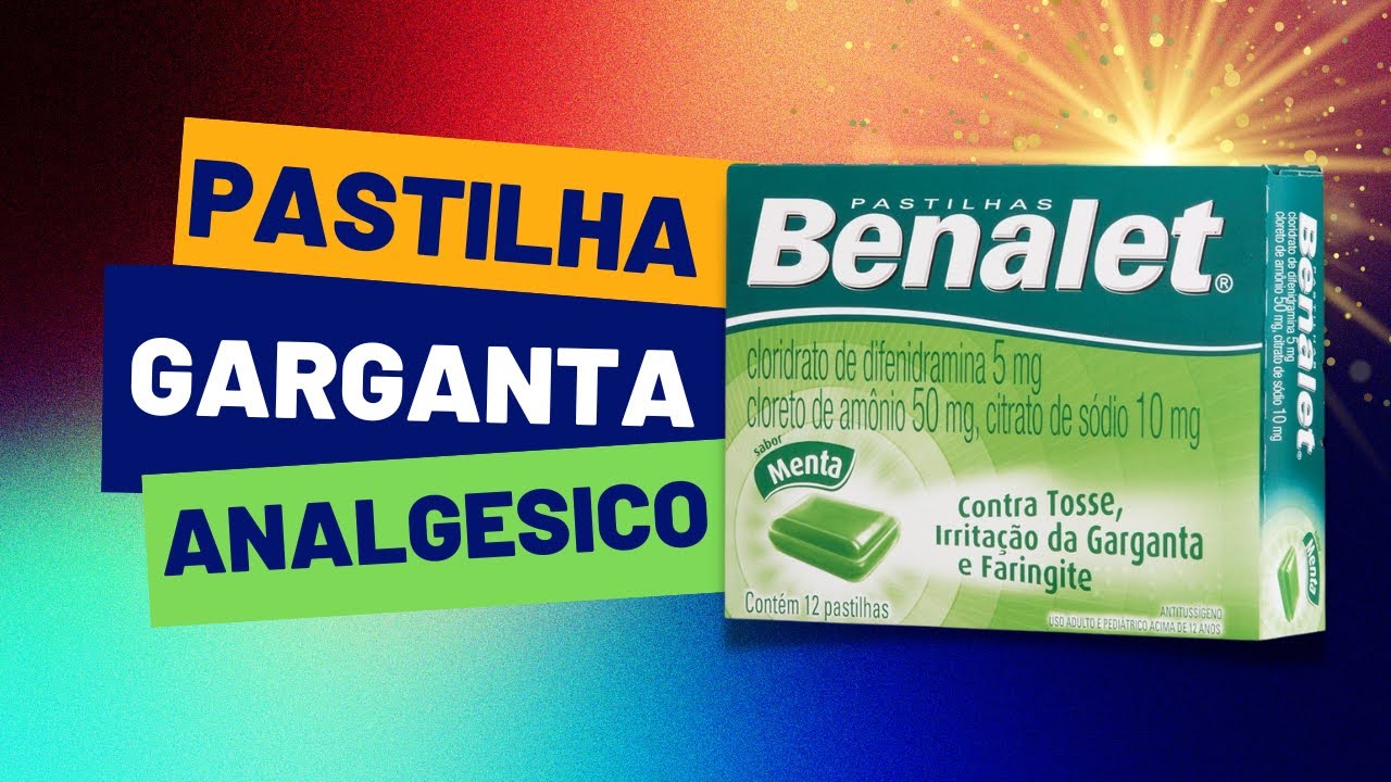 BENALET Pastilha para garganta irritada