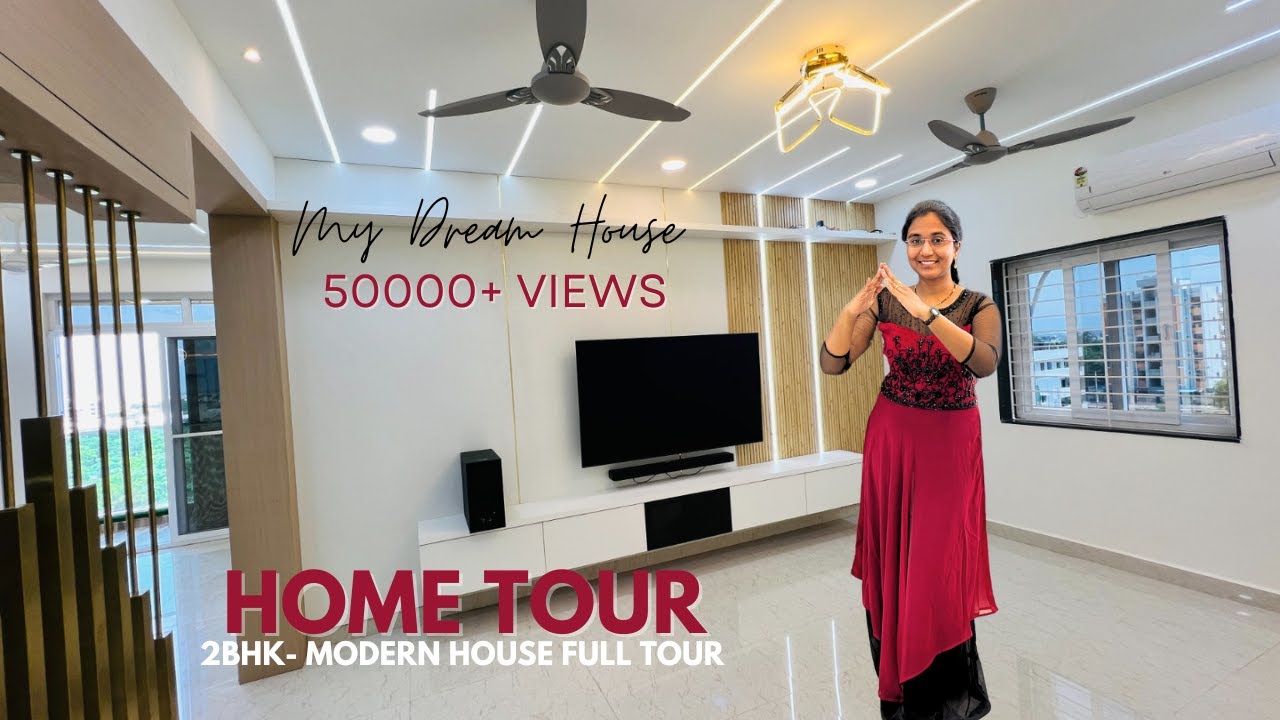 Our Dream Home “JS AVASA” Home tour Full video | White And Gold Theme / Luxury house Interior