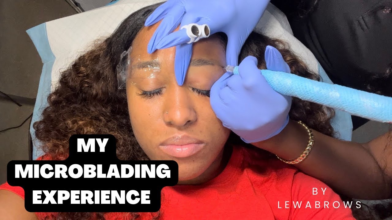 MY MICROBLADING EXPERIENCE/LEWABROWS/T TIMELINE