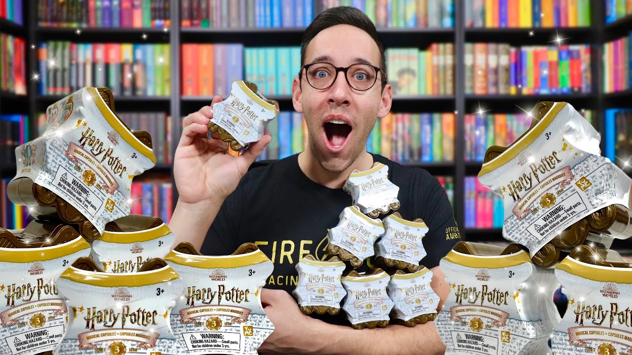 I OPENED 15 HARRY POTTER MAGICAL CAPSULES | Mystery Unboxing Series 3