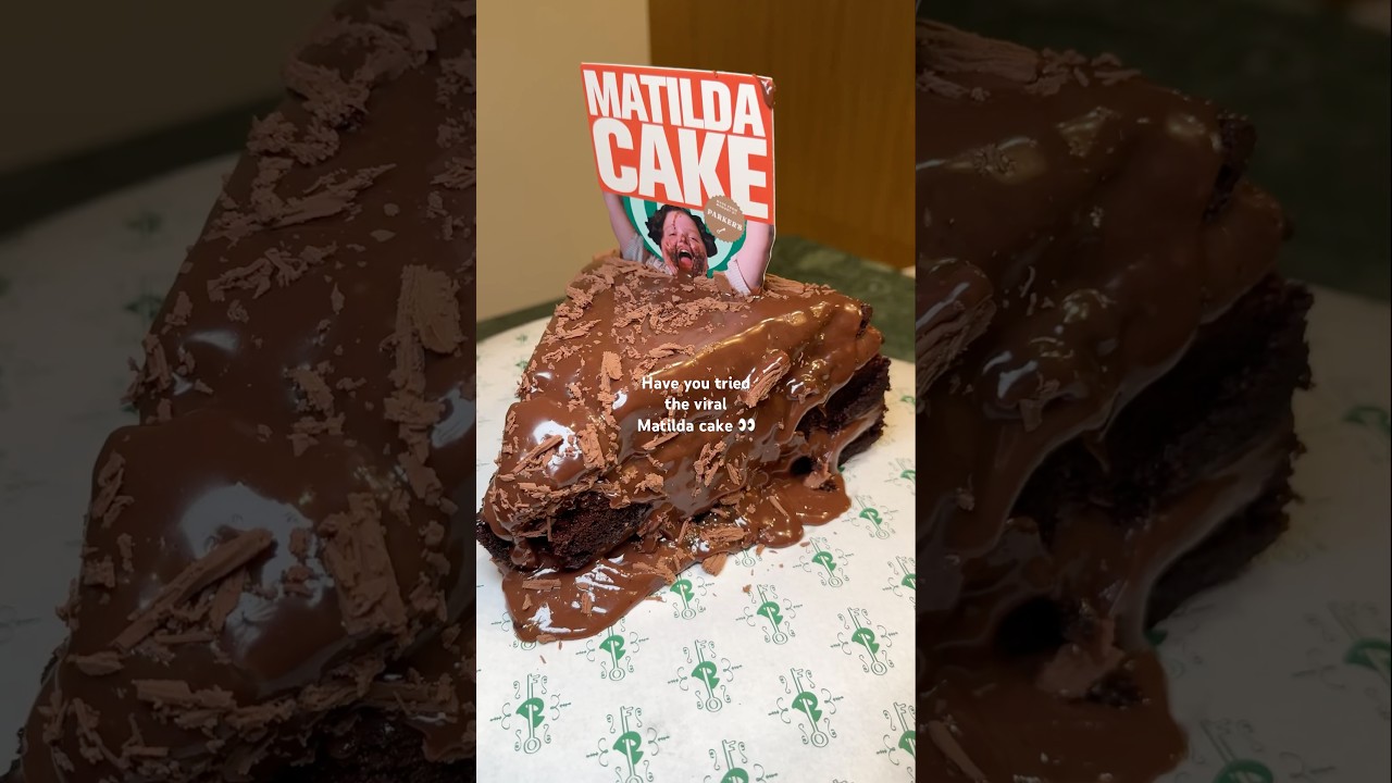 The ultimate dream for all chocoholics is this viral Matilda cake from Parker&rsquo;s (in Dubai/London)😍